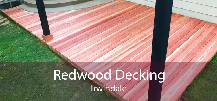 Redwood Decking Irwindale